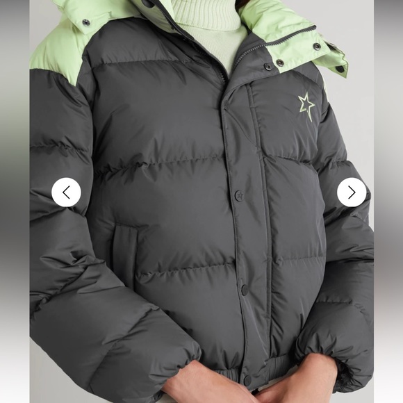 PERFECT MOMENT small S 
Moment hooded two-tone quilted down ski jacket - Picture 3 of 9